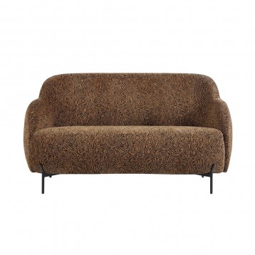 Canapea cu doua locuri pentru lounge Contractin, Glamour Iron 2P